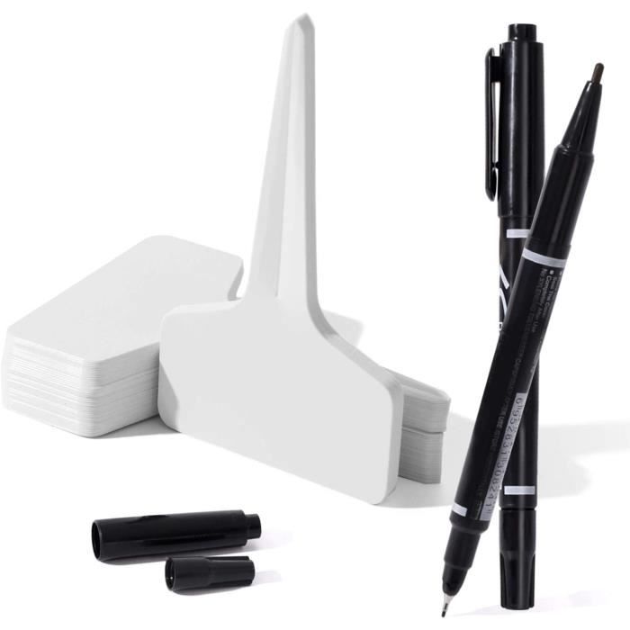 étiquettes Plantes Plastique 100 Étiquettes De Jardin En Plastique