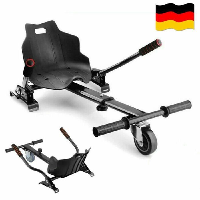 Go Kart Hoverkart Siege pour Hoverboard Hover Self Balance Noir Accessoires de scooter pour 6.5 8 10 scooter a equilibrage Noir Cdiscount Sport