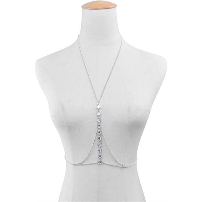 Chaine de carrosserie Fashion Body Chain Diamond Bikini chaine de Poitrine Chaine de Harnais Chaine Party Body Jewelry 710 Achat Vente chaine de taille chaine d epaule Chaine de carrosserie