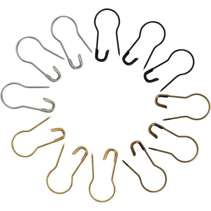 Épingles De Sûreté Antirouille, 100 Pièces, 28 Mm, Adaptées à