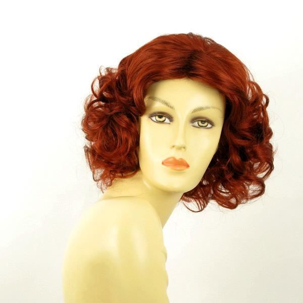 perruque rousse longue