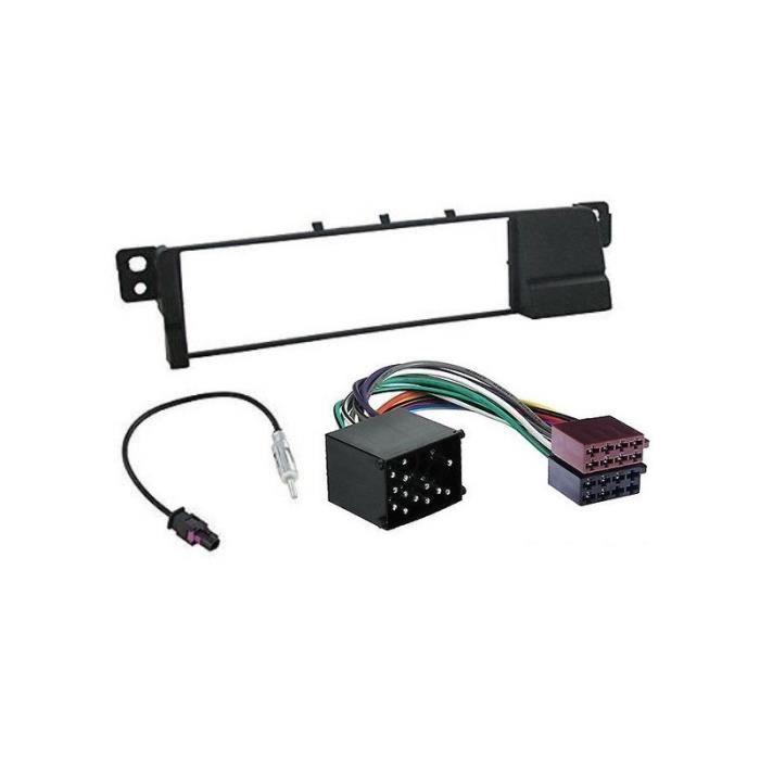 CABLE ISO CABLE ANTENNE FM FACADE BMW serie 3 E46 cadre de radio facade  bord - câble tv - vidéo - son, avis et prix pas cher - Cdiscount