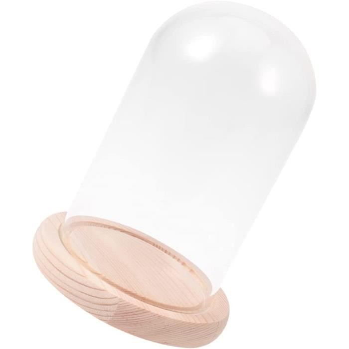 Cloche à Gâteau En Verre Transparent - Protection Alimentaire élégante Pour Desserts Et Présentoir