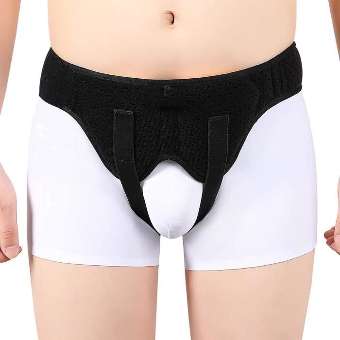 Ceinture pour hernie inguinale homme,Èlastique bilatéral hernie