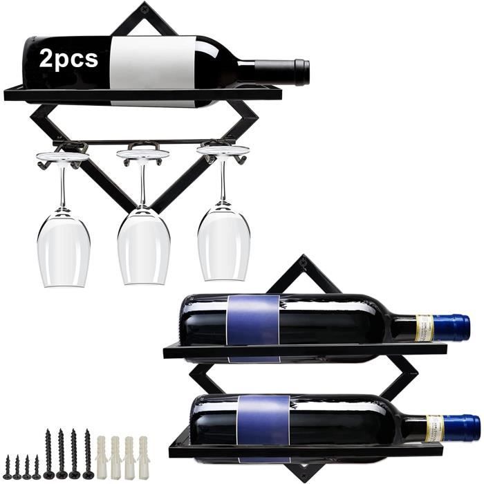 Porte-Bouteille De Vin À Chaîne Magique En Métal Porte-Bouteilles