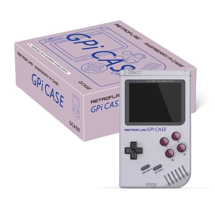 Retroflag Gpi Case Gameboy Pour Raspberry Pi Zero Zero W Avec Arret Securise Comme Montre Cdiscount Informatique