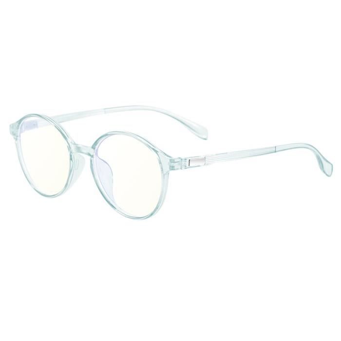 Lunettes rondes verres transparents 2025