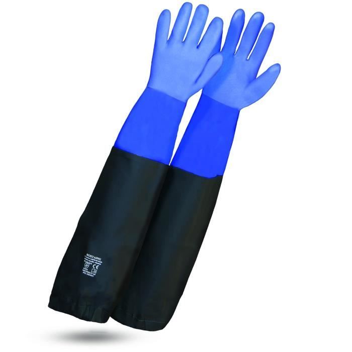 Gants Wetpro - Paire De Gants De Travail Etanches - Pour L'Entretien