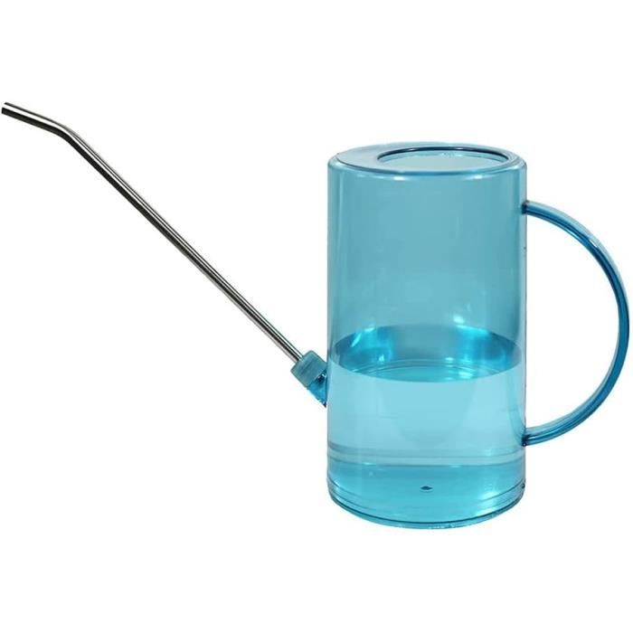 Arrosoir En Inox 1500ml - Grande Capacité Avec Bec Long Précis, Arrosoir Élégant Argent Pour Plantes D'Intérieur Et Extérieur