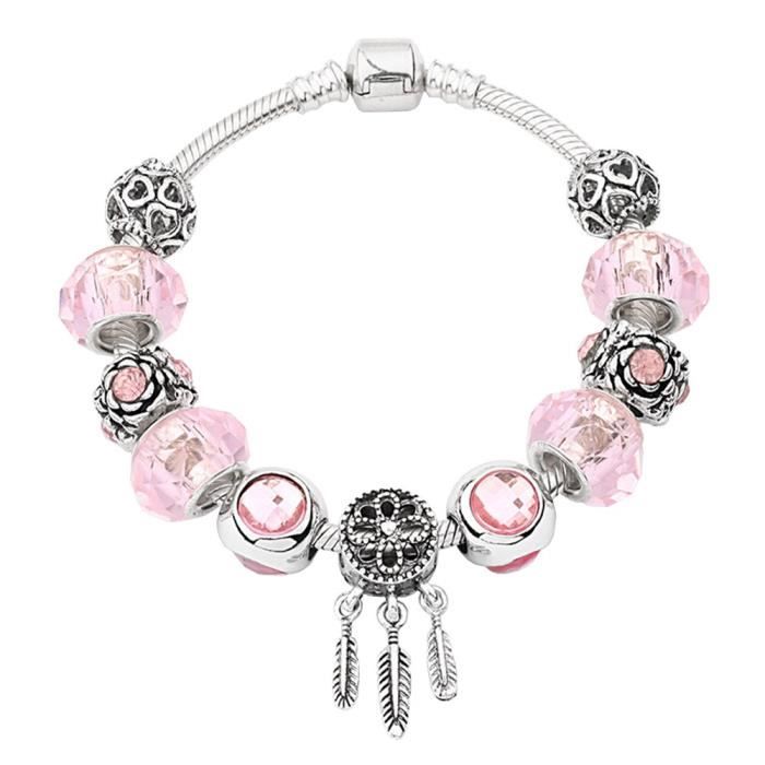 Bracelet Femme En Argent Sterling S925 - Chaîne Sculptée Poinçonnée - Bijou Titane - Neuf Sans Emballage