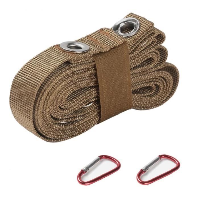 Set De 36 Clips Multifonctionnels HIQE-FL Pour Tente, Bâche, Auvent - Anti-Vent Et Réglable