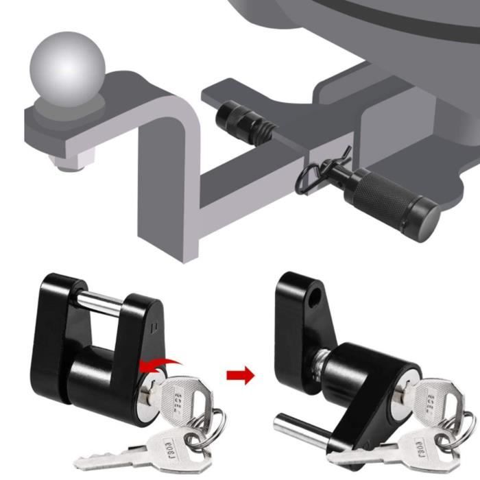 Verrou Camping-Car 19 Mm - Alliage Zinc Chromé - 2 Clés Identiques - Résistant Intempéries - Pour Tiroir, Compartiment