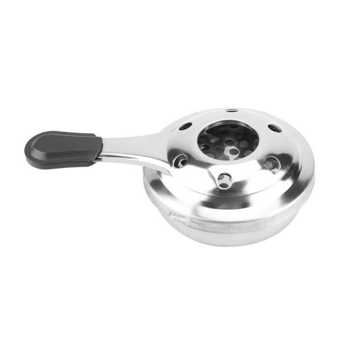 Esbit Batterie de cuisine avec brûleur à alcool | Taille compacte | Grande et petite casserole | Camping, randonnée, cuisine extérieure CS985ST