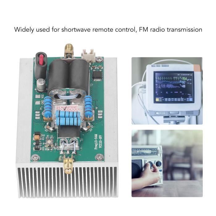 Amplificateur Linéaire HF Pour Ondes Courtes - Alimentation DC 12-16V, Neuf, Pour Radioamateurs