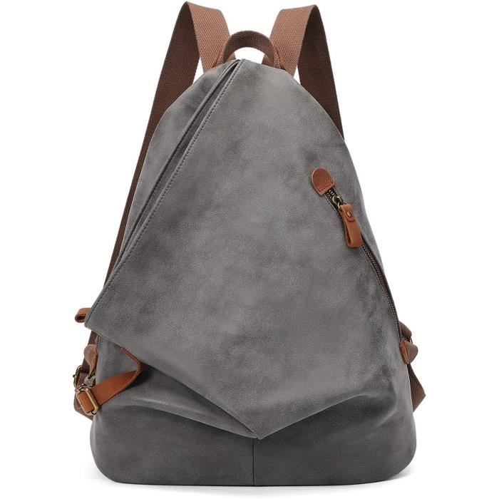 MaxxCloud Sac à Dos Vintage En Denim - Sac Ordinateur Portable Décontracté Toile Légère Pour Homme Et Femme