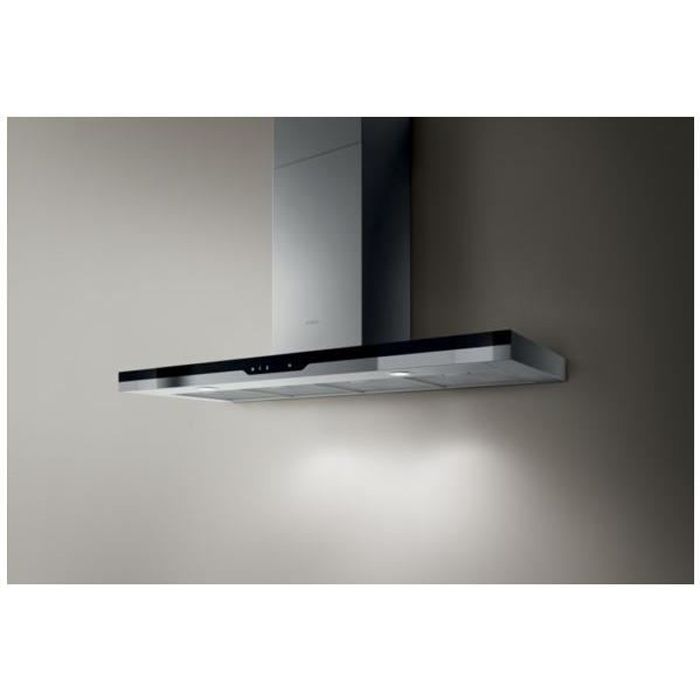 Hotte Decorative 90cm Elica Top Ixbl A 90 Achat Vente Hotte Cdiscount