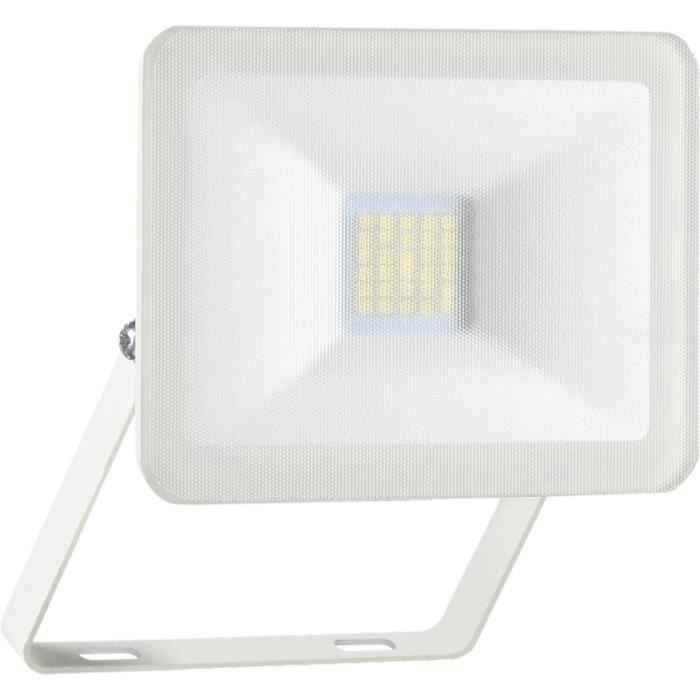 Projecteur LED dextérieur ELRO LF60 - 10W - 800LM - Étanche IP54 - Blanc Projecteur LED dextérieur ELRO LF60 - 10W - 800LM - Étanche IP54 - Blanc