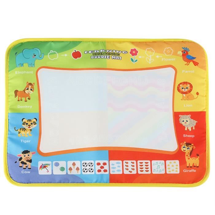 Tapis DIY Avec Clip Magnétique VOSSOT Tapis De Peinture En Silicone Pour Enfants 60 X 40cm, Avec Clip Avec Crochet De Rangement