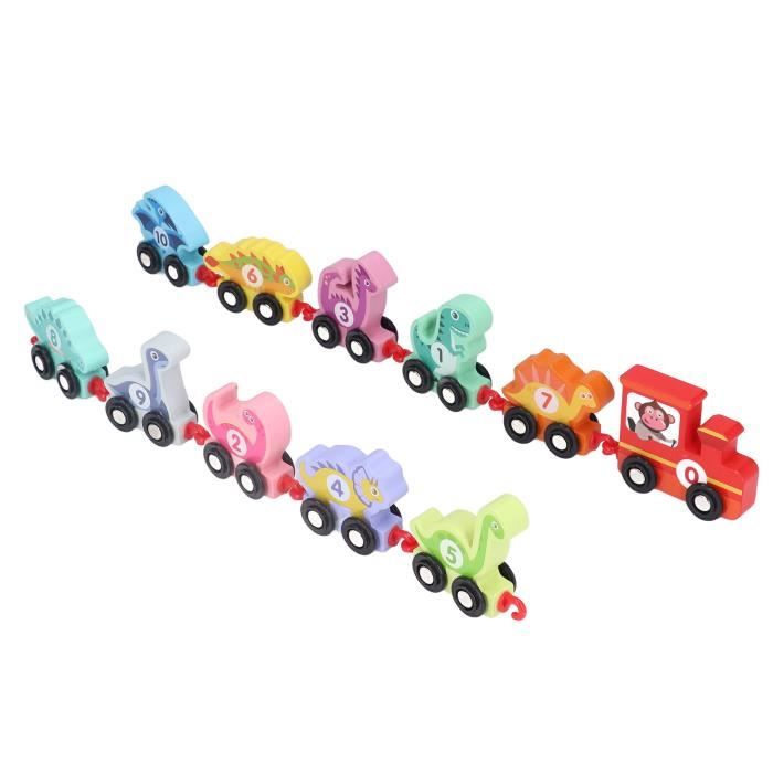 Fafeicy Wooden Building Blocks Train, Building Blocks Train Set Numbers