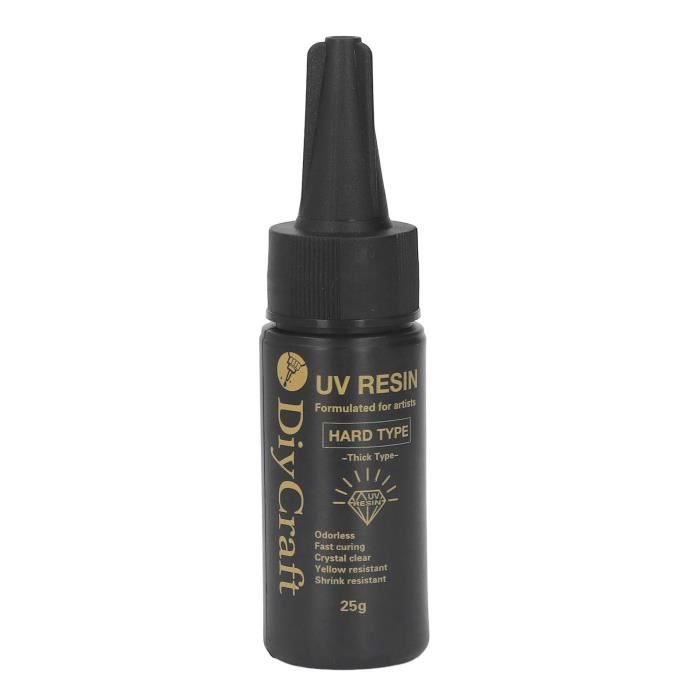 Kit Résine UV 10 Pièces + Lampe UV VidaRosa - Haute Transparence, Durcissement Rapide - Pour Bijoux DIY Et Artisanat