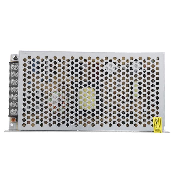 Alimentation LED IP67 Étanche 12V 2.5A 30W - Adaptateur Commutateur Lumière