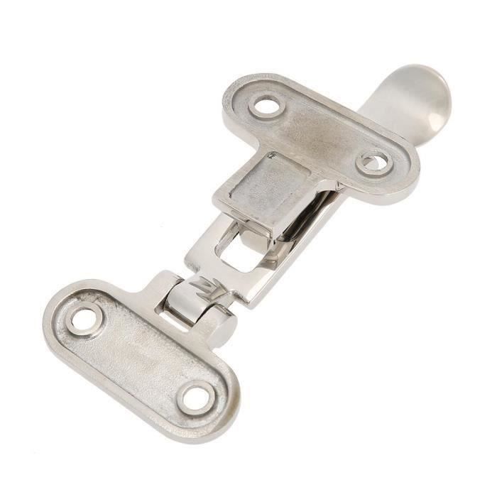 Serrure De Casier Marine En Acier Inoxydable - 75 Mm, Anti-hochet, Pour Bateaux Et Coffres