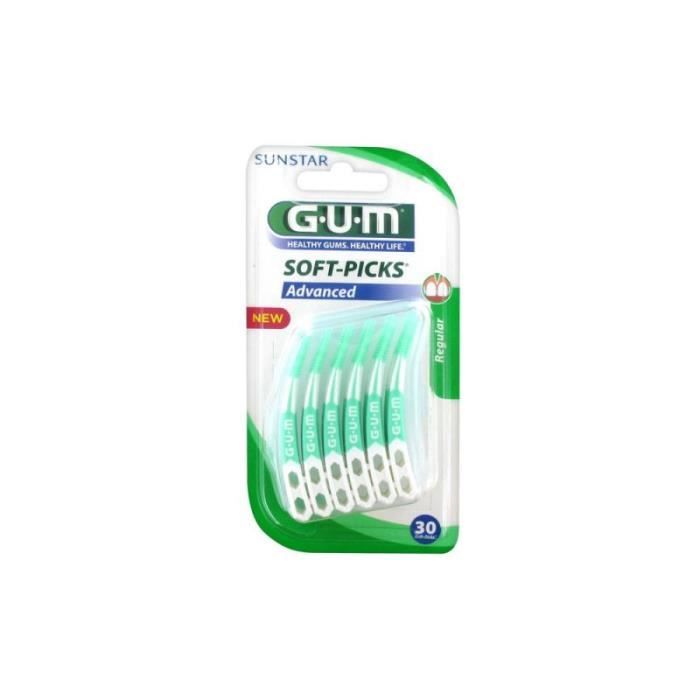 Gum Brossette Interdentaire Soft Picks Advanced Medium 30 unités