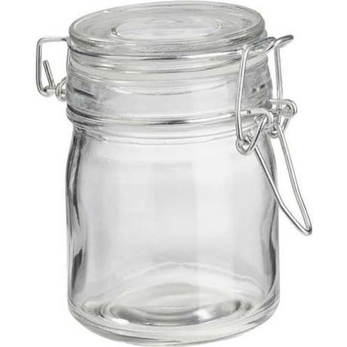 Petit Pot Confiture En Verre Avec Couvercle Et Joint Cdiscount Maison