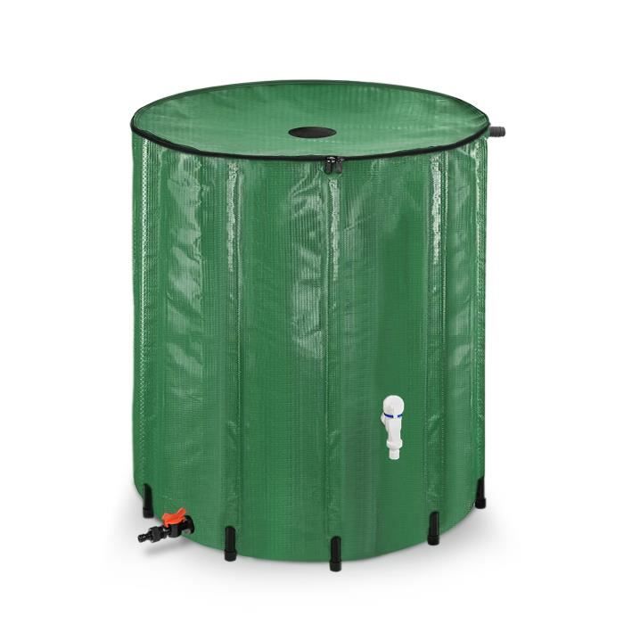 Réservoir d'Eau Souple 1000 L VEVOR, Vessie Stockage Eau Pliable, Sac Conteneur PVC 1000D Grande Capacité, Jardin, Camping, Incendies, Bleu | Leroy Merlin