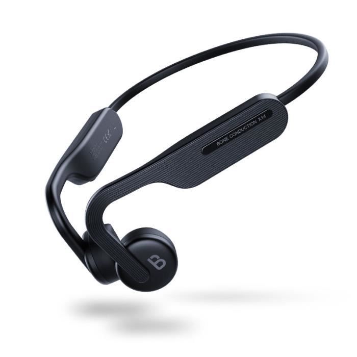 Generic Écouteurs sans fil Bluetooth 5.0 à Conduction osseuse, casque  étanches IPX5 à prix pas cher
