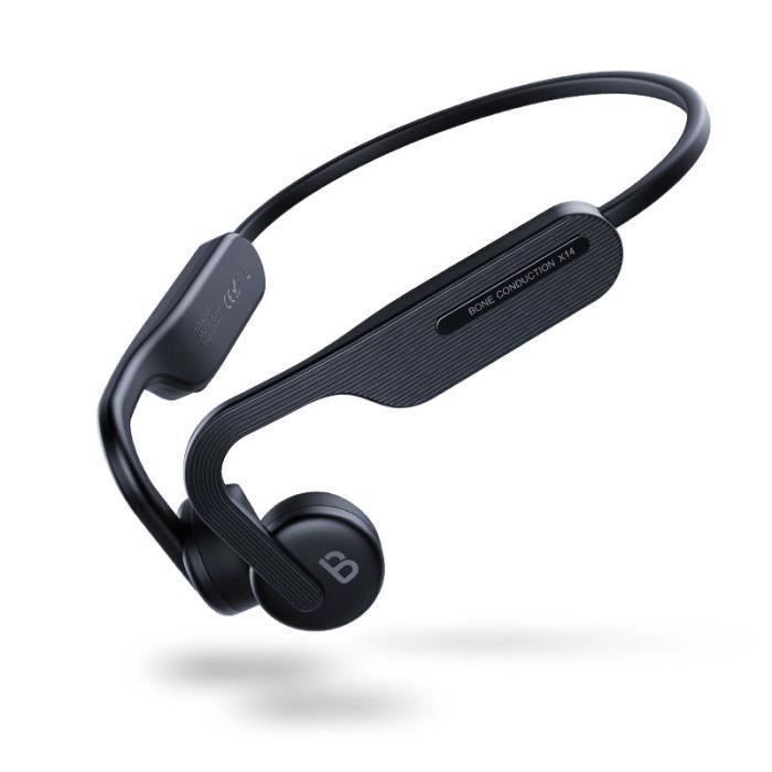 Casque Conduction Osseuse à Oreilles Libres Écouteurs Bluetooth Sport sans FilBluetooth 5.1 6h-8h d’Autonomie