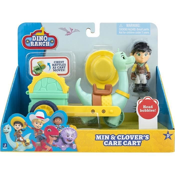 Dino Ranch Véhicule Min & Clovers Voiture du docteur - Cdiscount Jeux ...