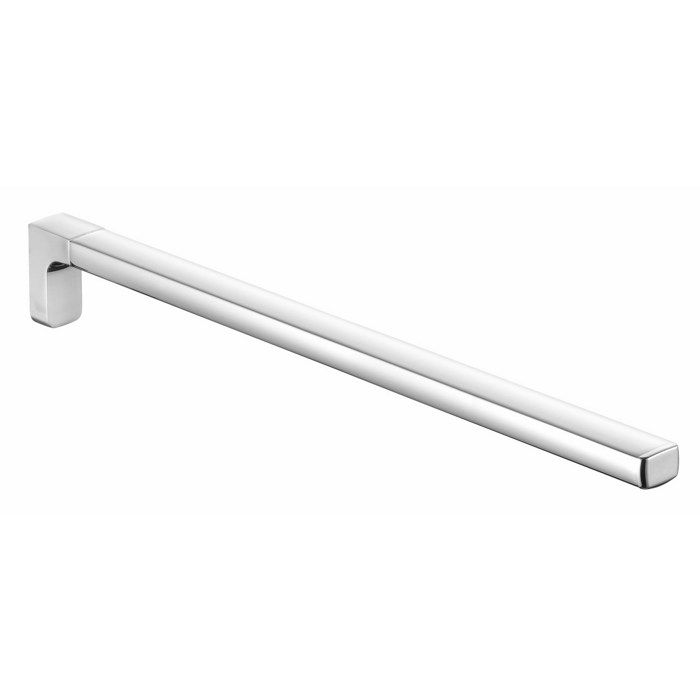 Porte-serviettes 1 bras fixe – Collection MOLL - Chromé brossé - Longueur : 45 cm