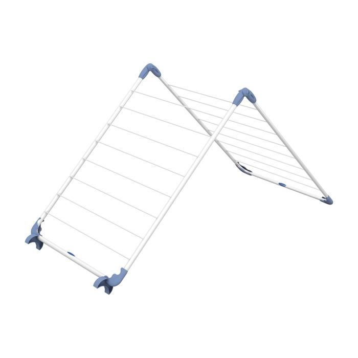 Séchoir à linge pour baignoire Alablock Autres Bleu, Blanc Cdiscount Electroménager