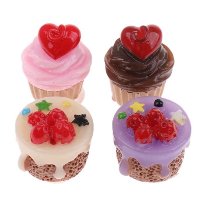 Maisons De Poupees Miniatures Maison De Poupees Accessoires Rectangulaire Gateau D Anniversaire Autres Jouets Et Jeux