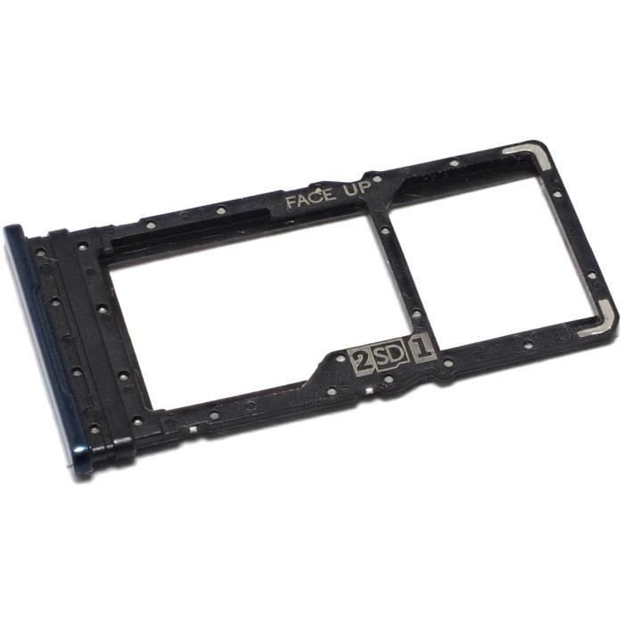Tiroir Carte SIM pour Motorola Moto G8 Power XT2041 + Support Memoire micro SD Remplacement Original