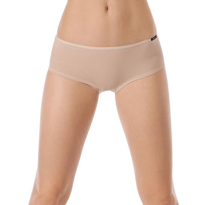 Shorty en Coton Skiny Advantage Pack de 2 Chair 82654 Beige Cdiscount Pret a Porter