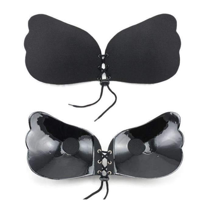Zynxel Soutien-gorge Push-up Adhésif Dos Nu, Soutien-gorge Invisible