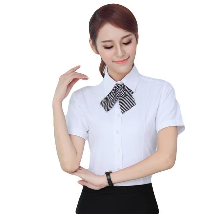 chemise blanche femme pas cher