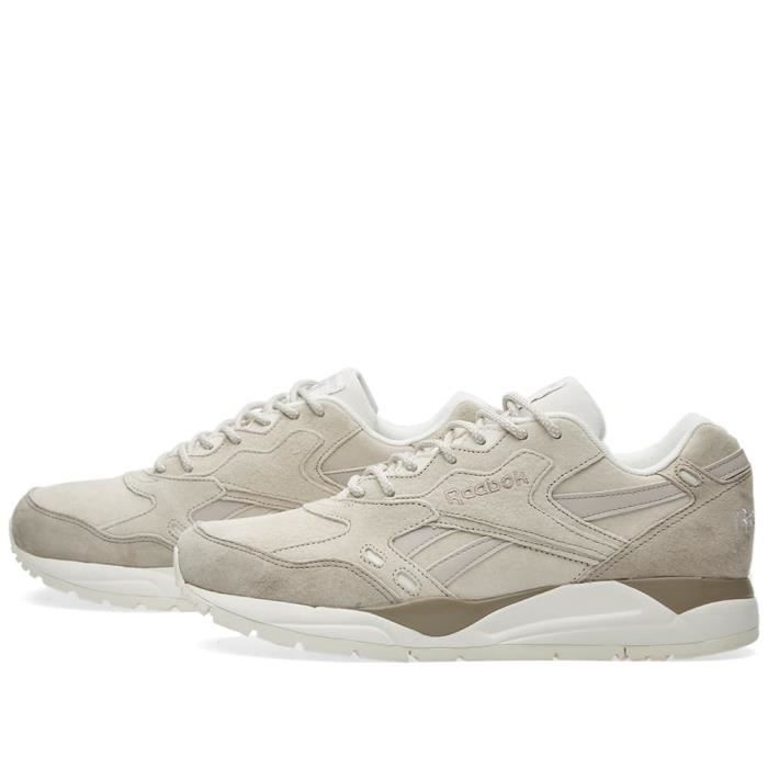reebok question low femme beige