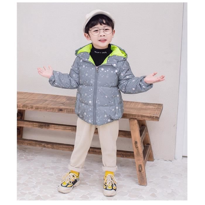 doudoune reflechissante garcon