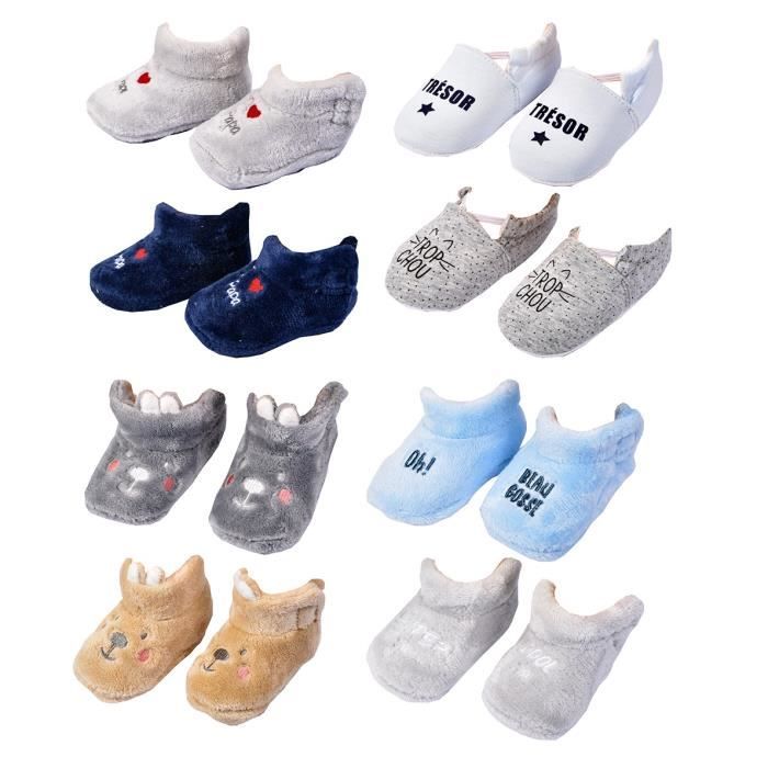 Chaussons Bebe Cocooning Fantaisie Pack De 3 Paires Surprise Boys Pack De 3 Paires Surprise Boys Cdiscount Chaussures