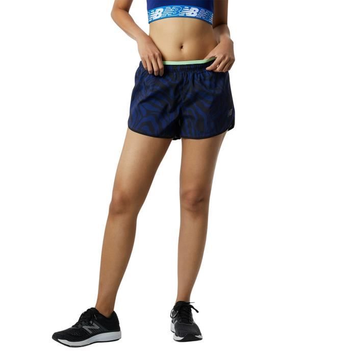 Short de course pour femme New Balance Printed Fast Flight