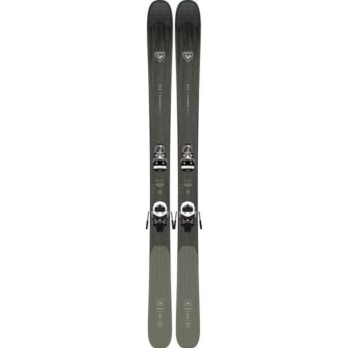 Ski Rossignol ZX 3D Carbone 165 Cm + Fixations Rossignol 10 – Taille Intermédiaire – Ex-location