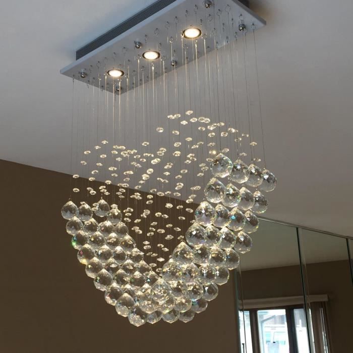 Lustre Pour Salle A Manger Et Salon Lustre En Cristal Moderne Plafond Pendentif Luminaires Pour Chambre Salle A Manger Salon Hotel Ampoules Not Incluses Achat Vente Lustre En Cristal Moderne P Cdiscount