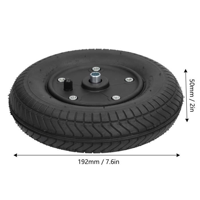 Lot De 2 Roues 200 Mm Pour Trottinette – Antidérapantes, Ultra-Durables – Compatibles La Plupart Des Scooters Et Kickscooters