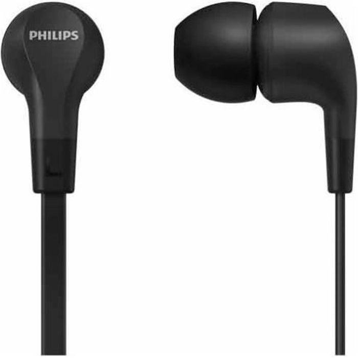 PHILIPS Ecouteurs filaire noir