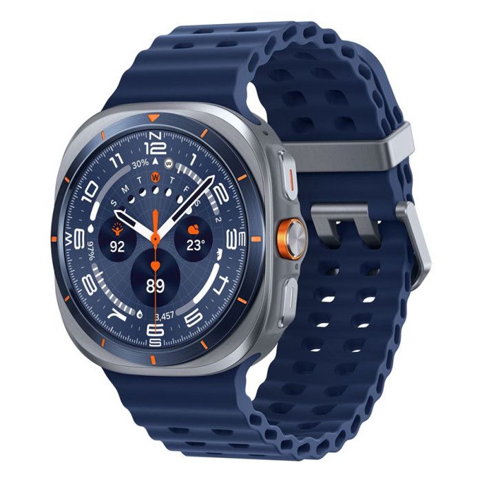 Montre connectée - SAMSUNG - Galaxy Watch Ultra 2025 - Bleu Titane - Objet connecté - Garantie 2 ans - Samsung
