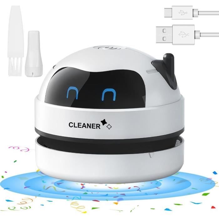 Drfeify Aspirateur portable Mini Aspirateur pour Machine à Coudre Bureau Clavier Voiture Nettoyage Sans Fil Portable - Auto