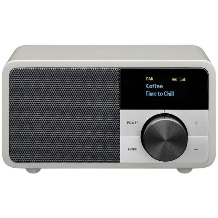 Radio DAB+ - SANGEAN - GENUINE MINI DAB+ (DDR-7) - Argent - Bluetooth - AUX in